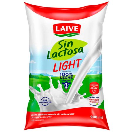 Leche Laive UHT Sin Lactosa - Caja 1L