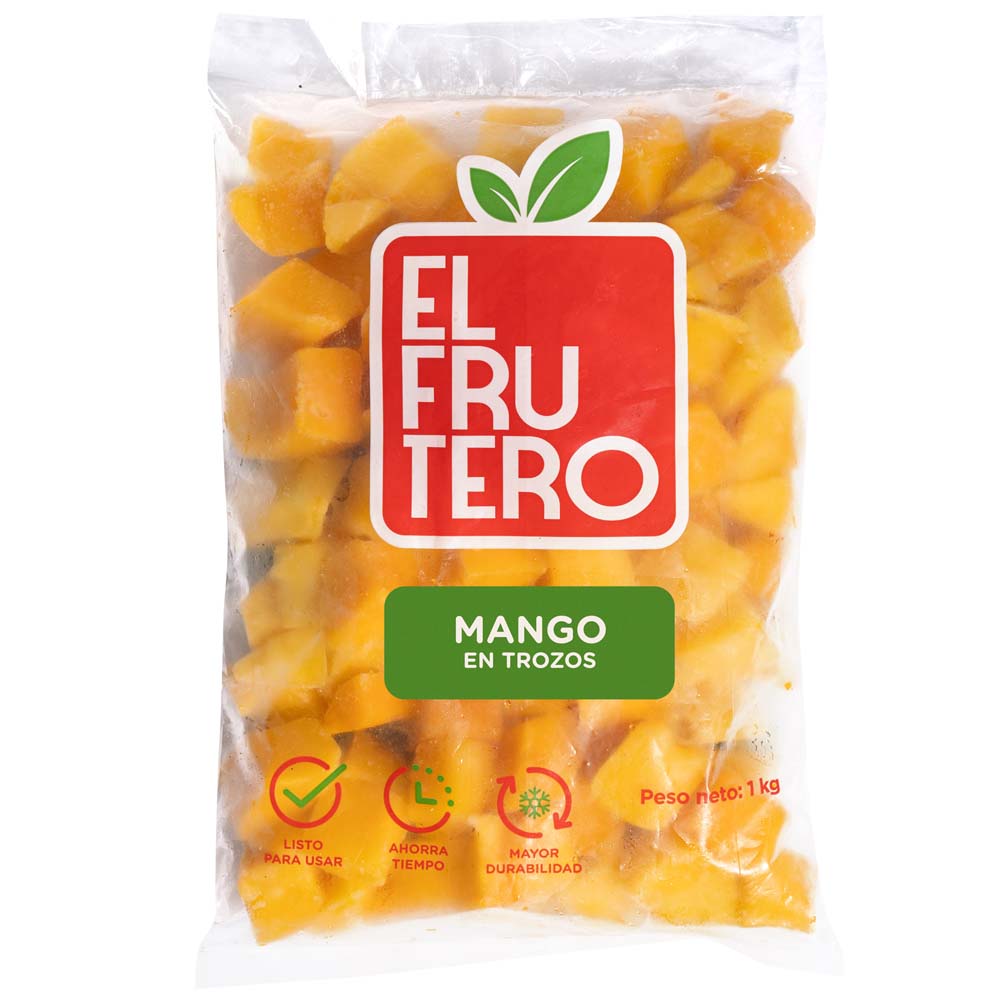 Mango Congelado en Trozos EL FRUTERO Bolsa 1kg