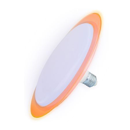 Plafón LED UFO 40W Naranja Luz Fría