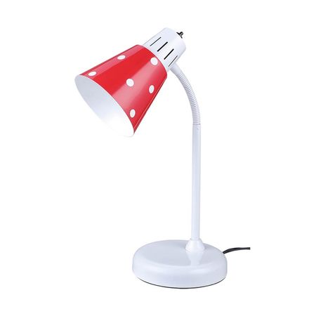 Lámpara de escritorio LED Dots Roja
