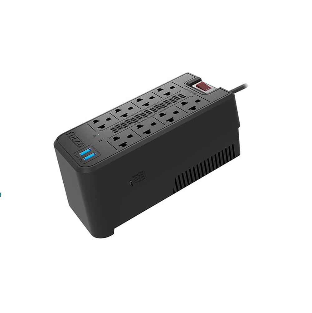 Estabilizador De Voltaje Forza Fvr-1222usb 1200va 600w