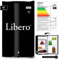 Frigobar Libero LFB-101N 92 Litros Negro