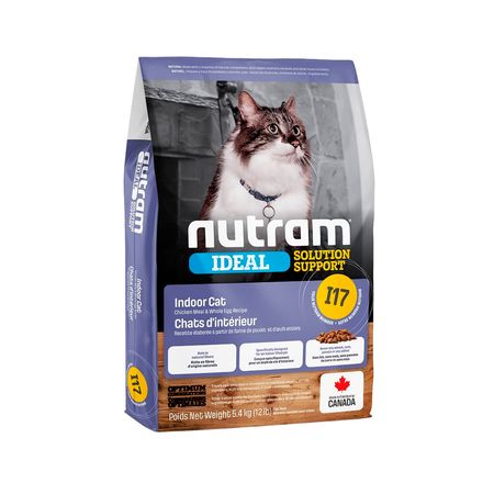 Comida Gato Nutram I17 Pollo Huevos Poca Actividad 5.4 Kg