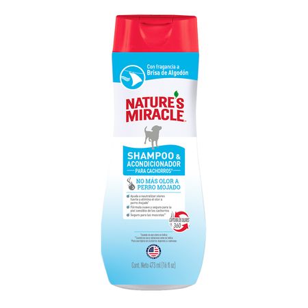 Shampoo Para Cachorro Nature'S Miracle 2 En 1 473 Ml