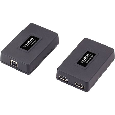 Kit Extensor Cat5 de 2 Puertos Usb 1.1 2.0 de Black Box