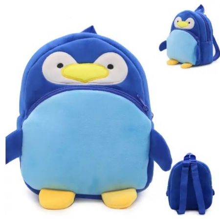Mochila para Niños Azul Pingüino