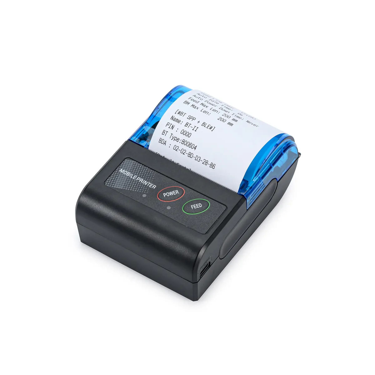 Impresora Portatil Termica USB Bluetooth 58mm Celular o PC