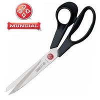 Tijera de Modista Marca Mundial Ideal para Tela Costura 24 Cm