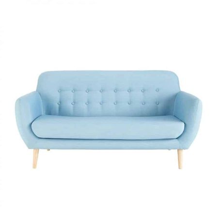 Sofa 3 Cuerpos Argus Azul Cadete Hys