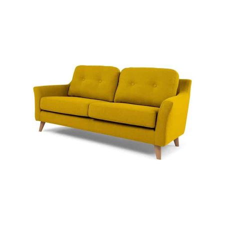 Sofa 2 Cuerpos Bonnan Oro Hys