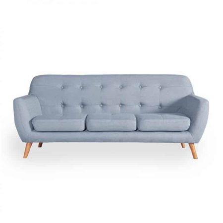 Sofa 3 Cuerpos Blen Celeste Agua Hys