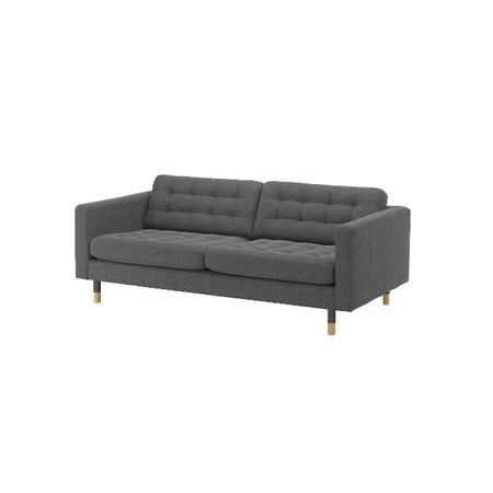 Sofa 3 Cuerpos Virgo Gris Oscuro Hys