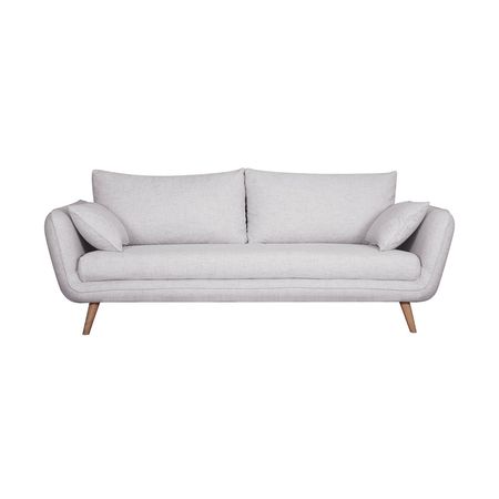 Sofa 3 Cuerpos Tauro Blanco Hys