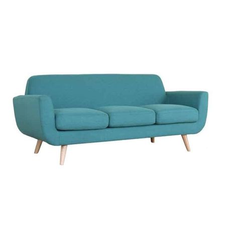 Sofa 3 Cuerpos Narciso Azul Cadete Hys