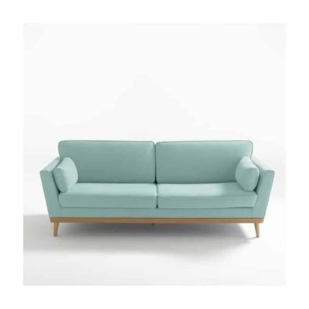 Sofa 2 Cuerpos Oztella Celeste Agua Hys