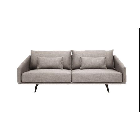 Sofa 3 Cuerpos Libra Gris Oscuro Hys