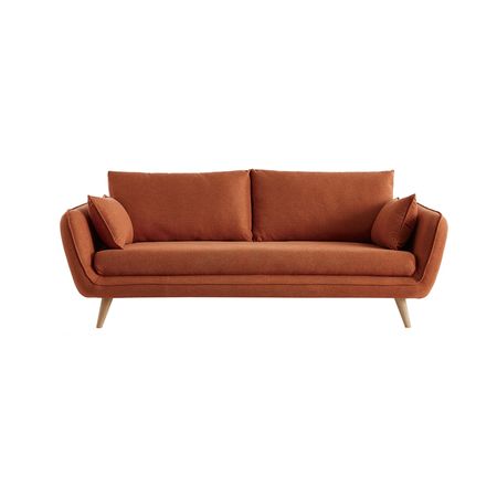 Sofa 3 Cuerpos Tauro Terracota Hys