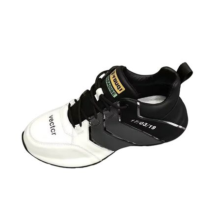 Zapatillas Pic Runner MFiWD-23050196-2 talla 42US blanco con negro para hombre