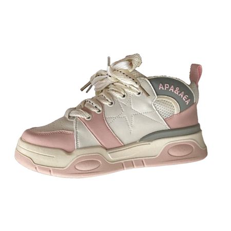 Zapatillas Pic Runner 20227-1 talla 38US crema con rosado para mujer