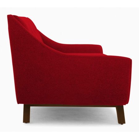 Sofa 2 Cuerpos Sornel Rojo Vino Hys