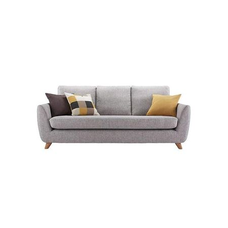 Sofa 3 Cuerpos Louis Pastel Gris Hys