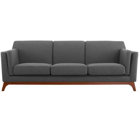 Sofa 3 Cuerpos Sanna Gris Oscuro Hys