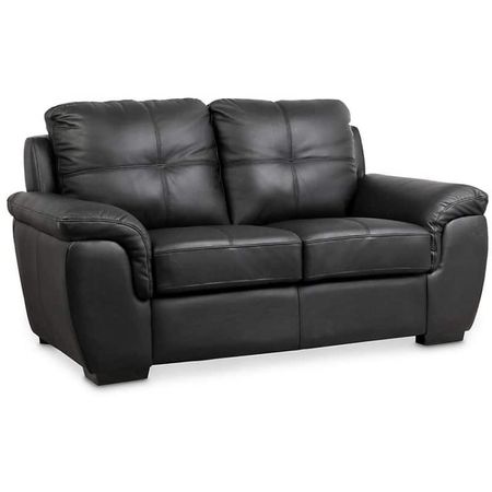 Sofa 2 Cuerpos Romeo Negro Hys