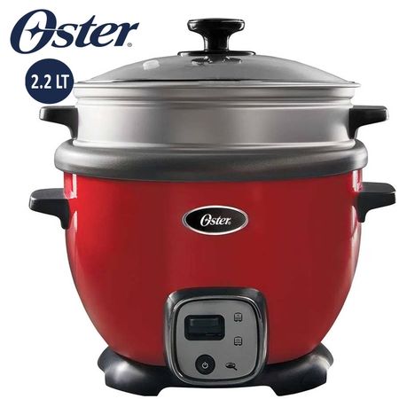 Olla Arrocera Oster 2.2L Sofrito Ckstrc7030R Rojo