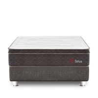 Cama Americana Forli Sirius Queen + 2 Almohadas + 1 Protector