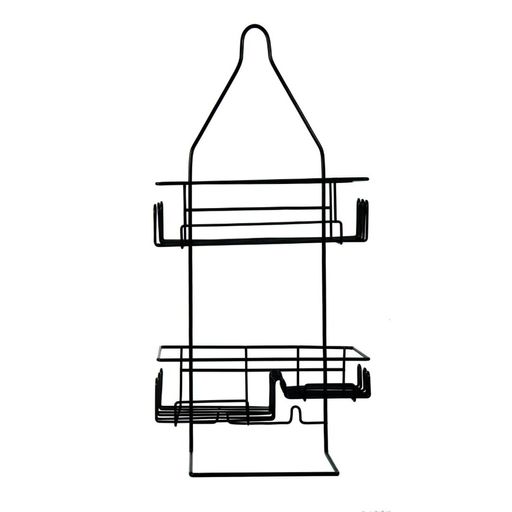 Organizador para ducha negro