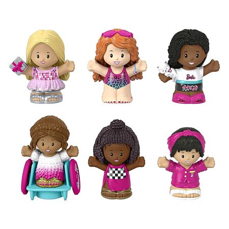 Set de 6 figuras Little People Barbie