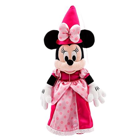 Peluche Mediano Disney Store Minnie Mouse Princesa