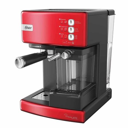 Cafetera Expresso Prima Latte  de 15 Bares Oster BVSTEM6603R Rojo Cafetera Expresso Prima Latte de 15 Bares Oster BVSTEM6603R Rojo