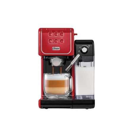 Cafetera PrimaLatte Touch 19 Bares Oster BVSTEM6801R Rojo