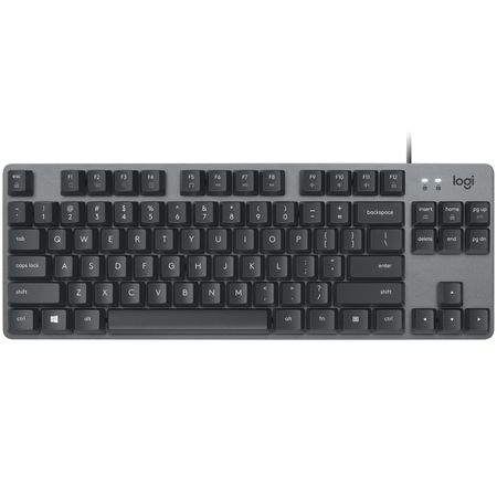 Teclado Logitech K835 TKL Mecánico Alumninio Sin Numérico Español - 920-010085