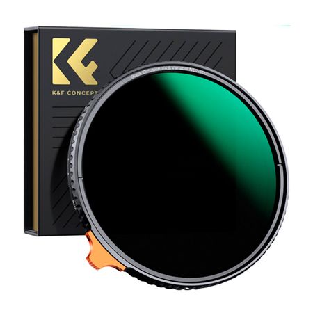 Filtro K&F Concept Black Mist 1/4+ND2 400 Serie Nano X 58mm KF01.2019