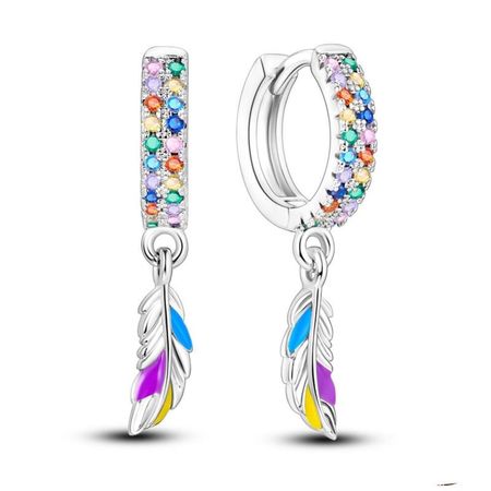 Aretes de Plata de Ley 925 Mod Hippie One