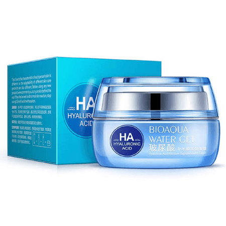 Crema Bioaqua Hidratante con Ácido Hialuronico