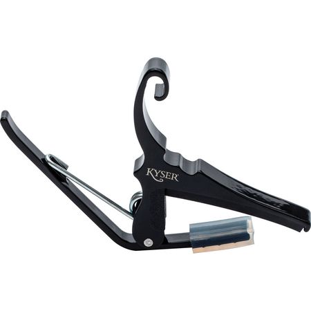 Capo Kyser Quick Change para Guitarras Acústicas de 6 Cuerdas Negro