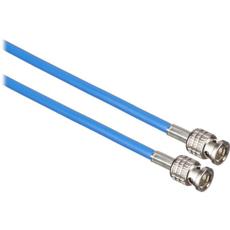Cable Coaxial Hd Sdi Canare L 3Cfw Rg59 de 35 Pies con Conectores Bnc Macho Azul