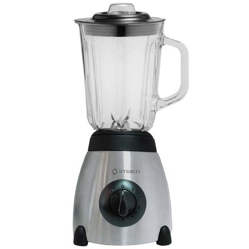 Licuadora Vaso de Vidrio 1.25L 500W Imaco