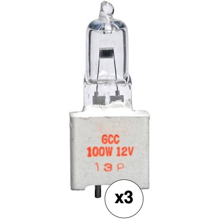 Lámpara Impact Gcc 100W 12V Paquete de 3