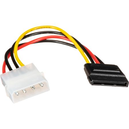 Adaptador de Cable de Alimentación Sata Startech 4 Pin Molex 6