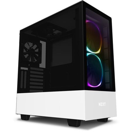 Caja de Torre Media Nzxt H510 Elite Blanco Mate