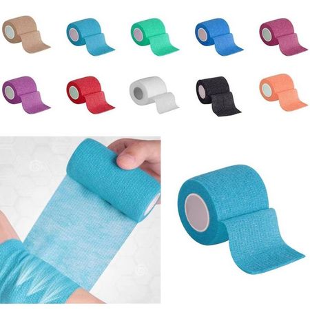 Vendaje Deportivo Cinta Terapéutica Elástica Protección Multi Color