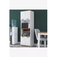 Mueble para Microondas moderno Valencia color Blanco TU MESITA