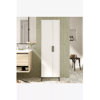 Ropero para Baño/Lavanderia 2 puertas Granada color Blanco TU MESITA