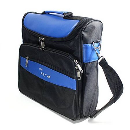 Mochila Para Ps4 Fat Slim Funda Transporte Ps4 Fat Slim Black Blue