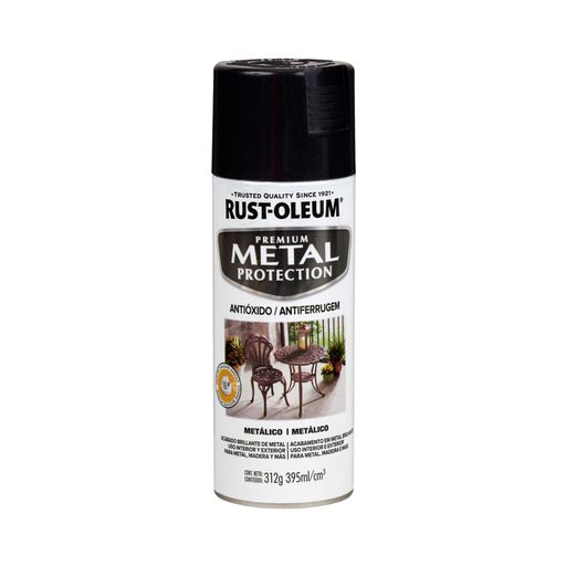 ESMALTE ANTIÓXIDO EN AEROSOL DE 312 GR PLATA METÁLICO