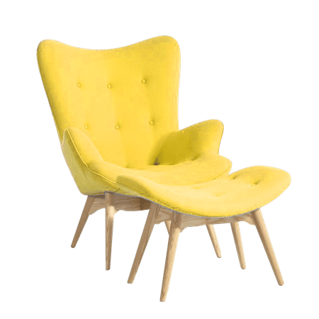 Sillon Banqueta Grandmother Amarillo Hys